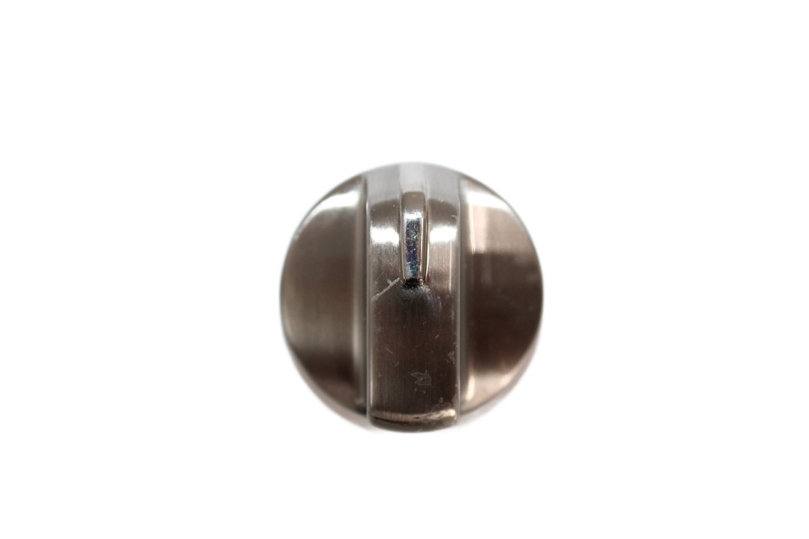 A002615 KIP 5Z82 Kenmore Stainless/Chrome Range Single Burner Knob OEM