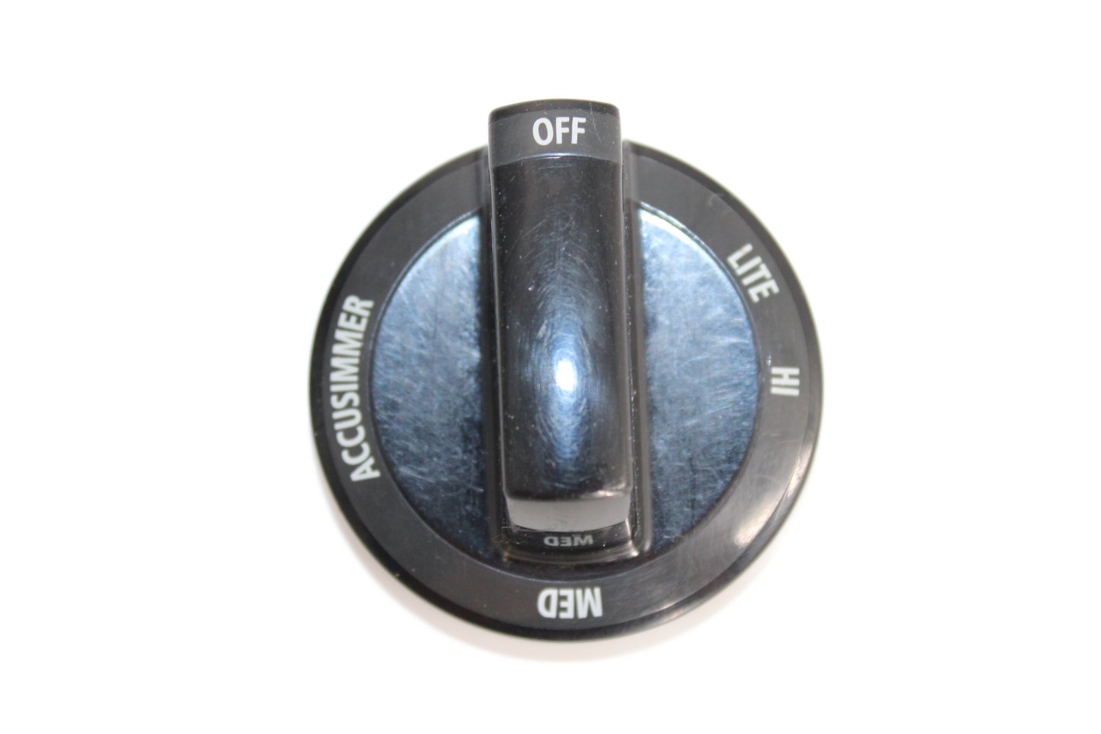 7733P526-60 BLACK Whirlpool Range GAS Burner Knob