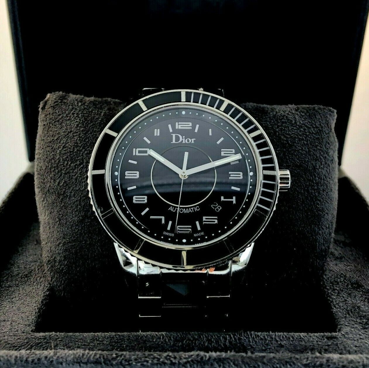 Christian Dior Christal 43mm Ceramic and Stainless Steel Automatic