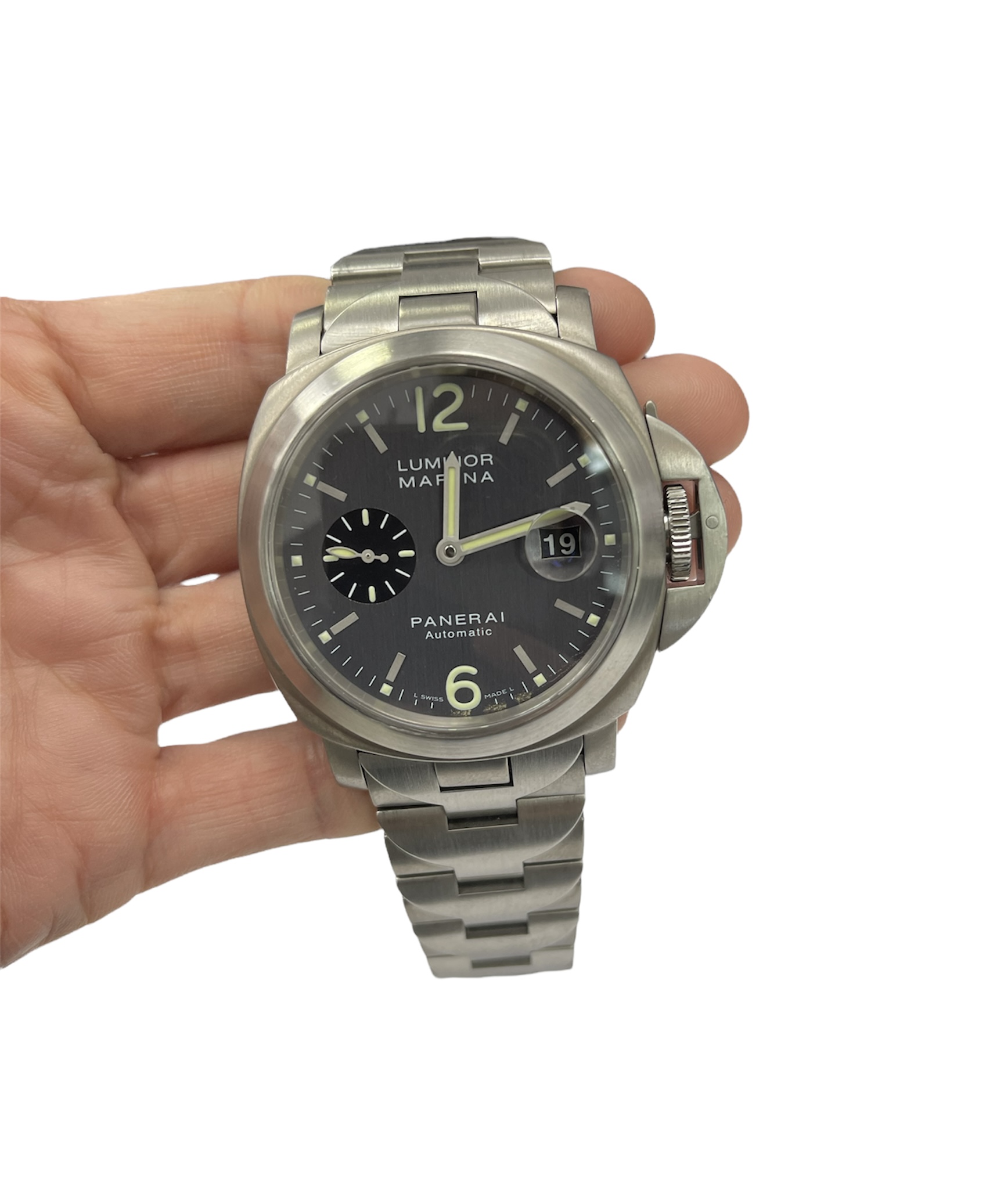OFFICINE PANERAI ドライバー　プッシュピン　外し Officine Panerai Luminor Marina Firenze 1860 Titanium | eBay