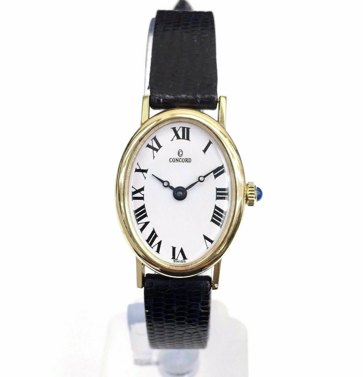 Concord 14K Gold Solid Ladies Dress Watch Manual Wind
