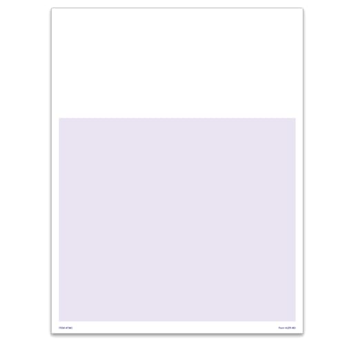 8.5″×11″ 1-Part White Plain Automotive Laser Repair Orders Form LZR-RO/LZR-RO-LA