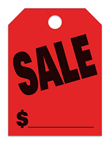 Jumbo Sale Car Dealer Mirror Hang Tags - Auto Dealership Rear View Mirror Tags - Picture 4 of 7