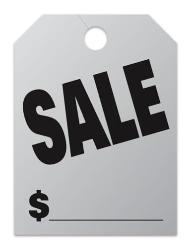 Jumbo Sale Car Dealer Mirror Hang Tags - Auto Dealership Rear View Mirror Tags - Picture 5 of 7