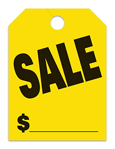 Jumbo Sale Car Dealer Mirror Hang Tags - Auto Dealership Rear View Mirror Tags - Picture 7 of 7