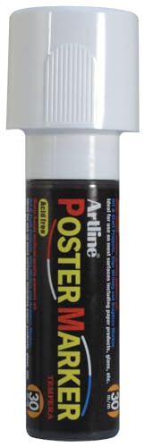 Marcador de parabrisas de pintura de punta ancha - Marcador de concesionario de automóviles a prueba de agua y decoloración con punta de 30 mm - Imagen 3 de 9