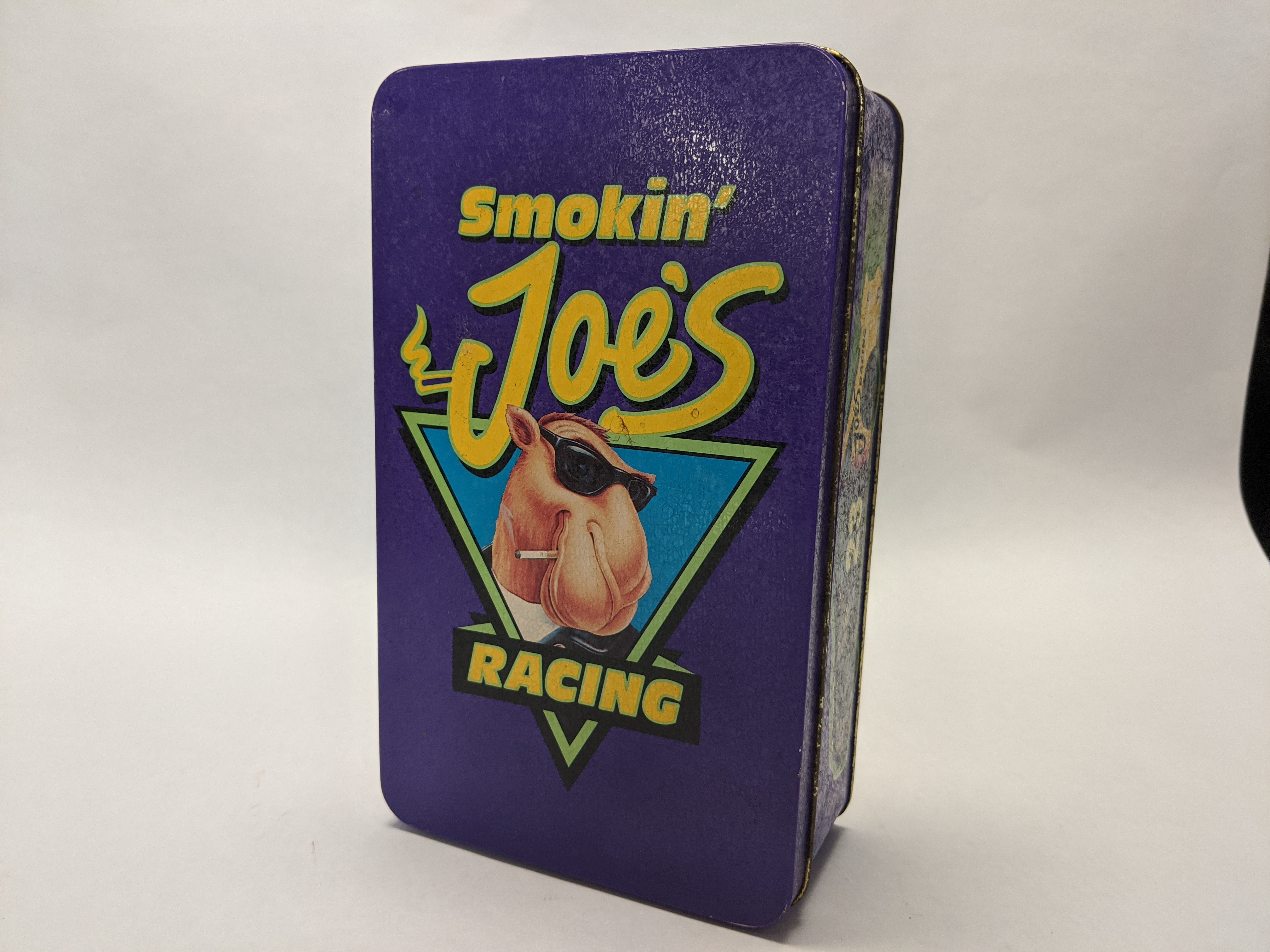 Smokin' Joe's Racing Tin Match Box Joe Camel Matches Vintage 1994 50
