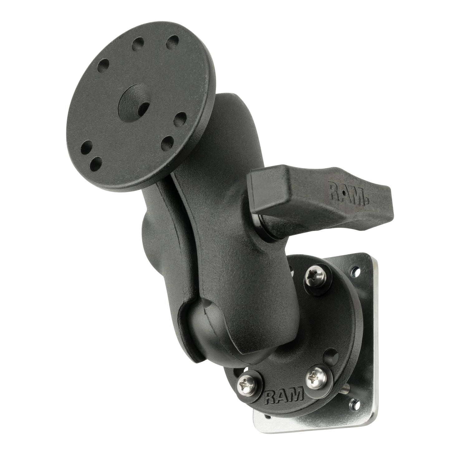 RAM-101-B-225B2U RAM Drill-Down Dashboard Mount with Backing P...