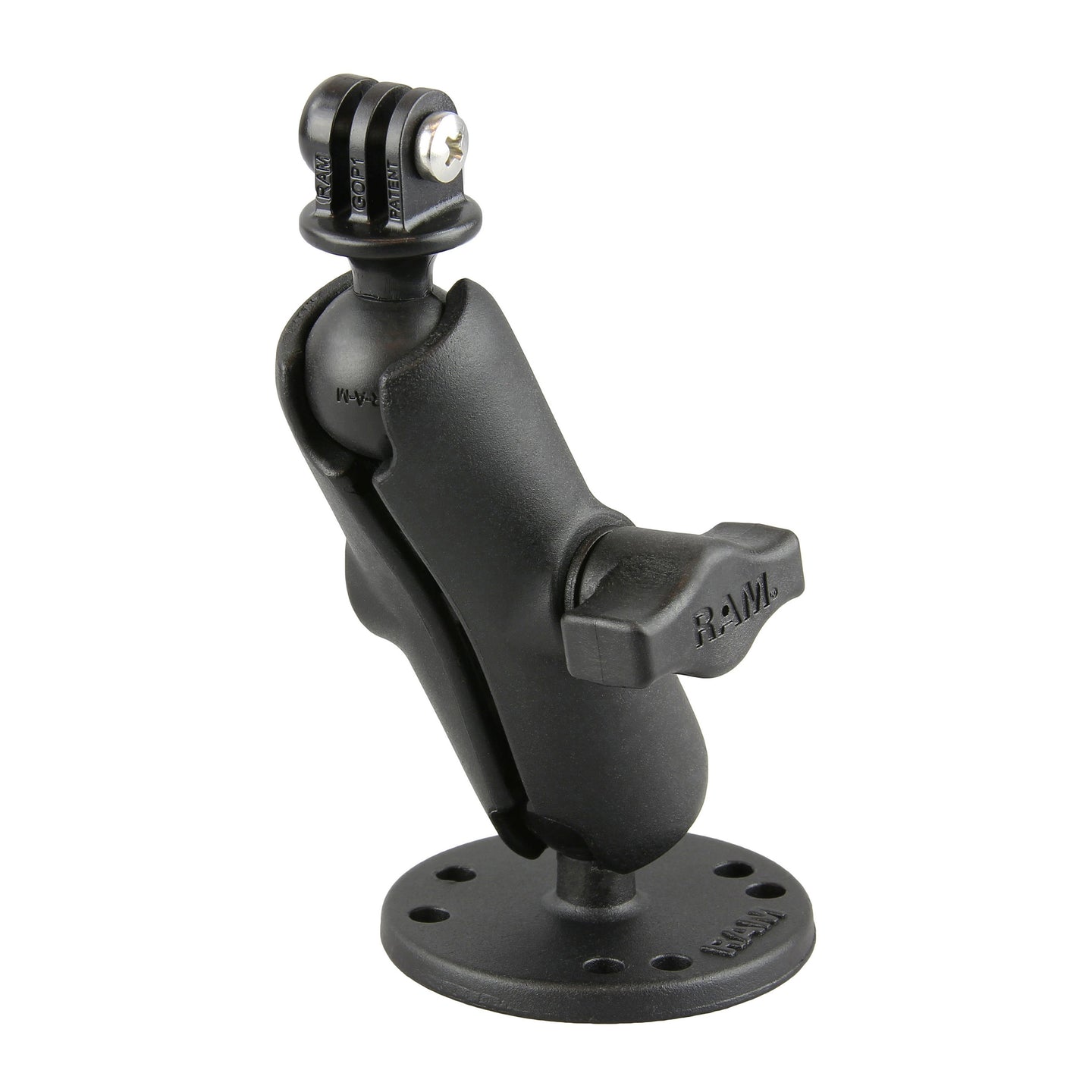 RAM-B-138-GOP1U RAM Drill-Down Mount with Universal Action Ca