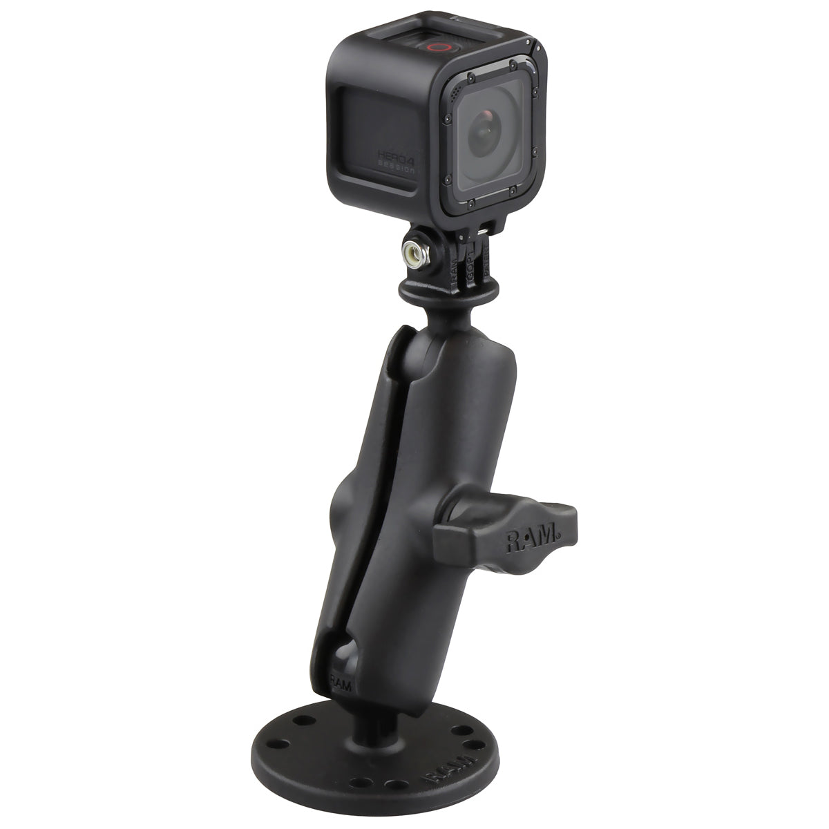 RAM-B-138-GOP1U RAM Drill-Down Mount with Universal Action Ca