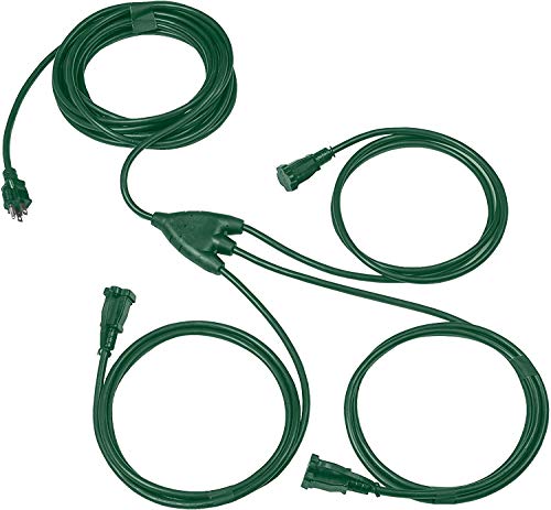 1 bis 3 Verlängerungskabel Splitter - Power Squid Outdoor Steckdose Stecker Splitter Kabel - Bild 14 von 35