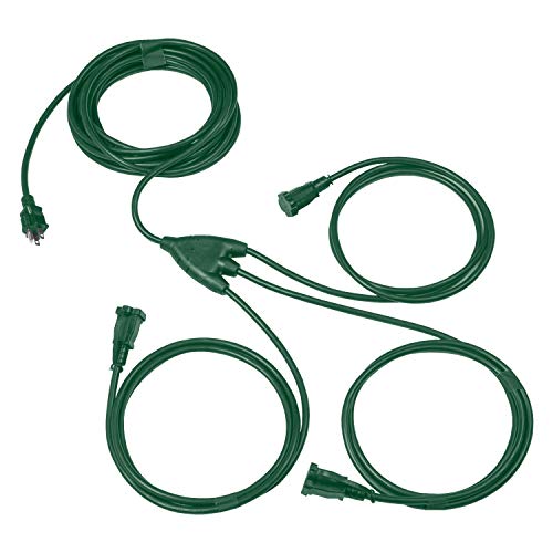 1 bis 3 Verlängerungskabel Splitter - Power Squid Outdoor Steckdose Stecker Splitter Kabel - Bild 21 von 35