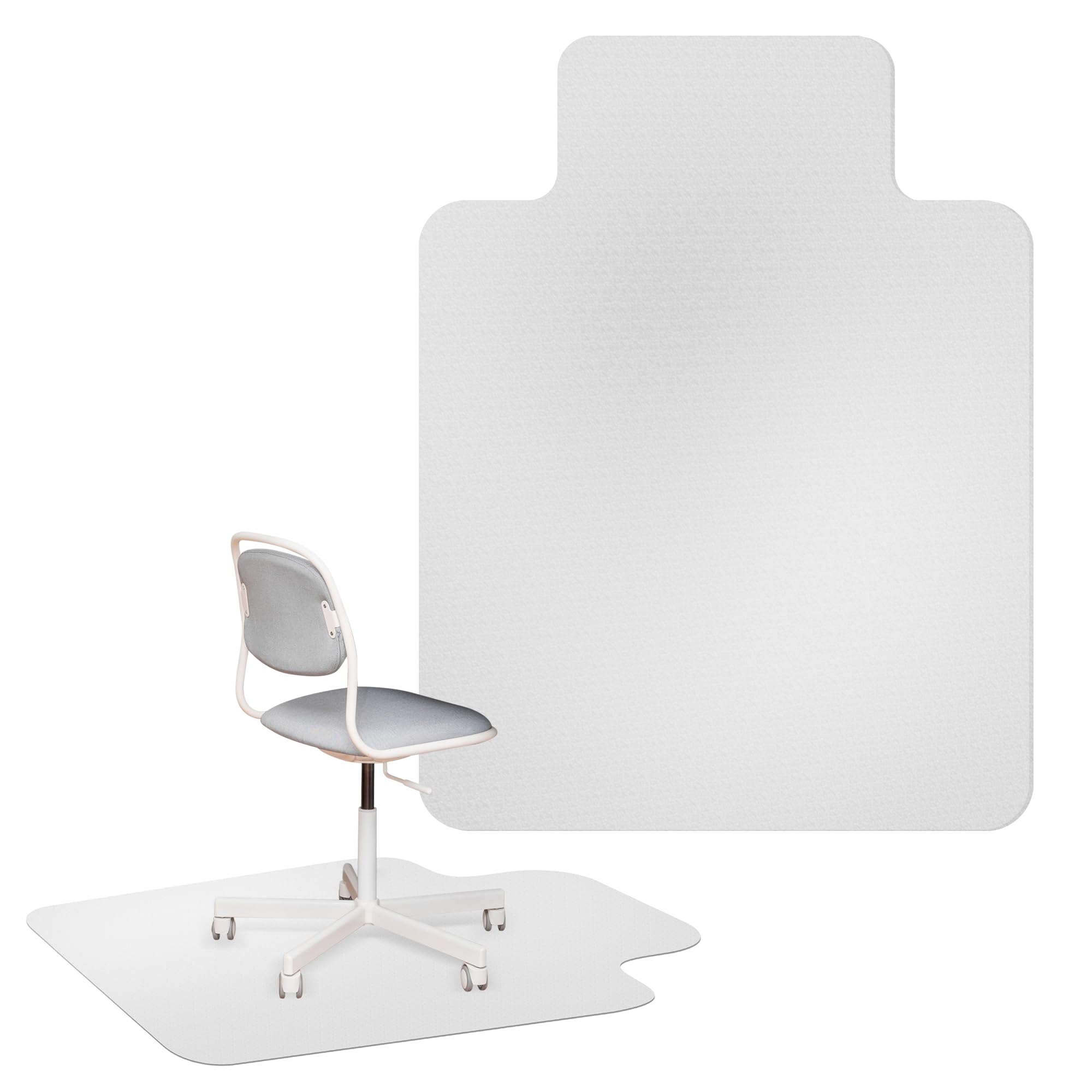 Bürostuhlmatte für harte Böden - klare Hartholzmatte für Schreibtischstühle - Bild 8 von 36