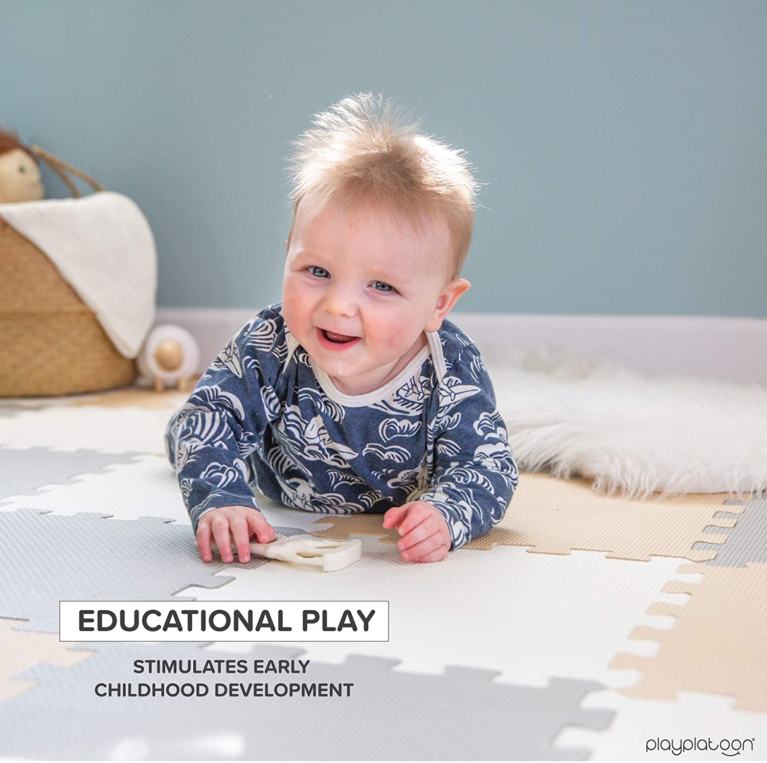 Non-Toxic Foam Puzzle Floor Mat for Toddlers, Kids - Different Size and Color - Picture 10 of 10