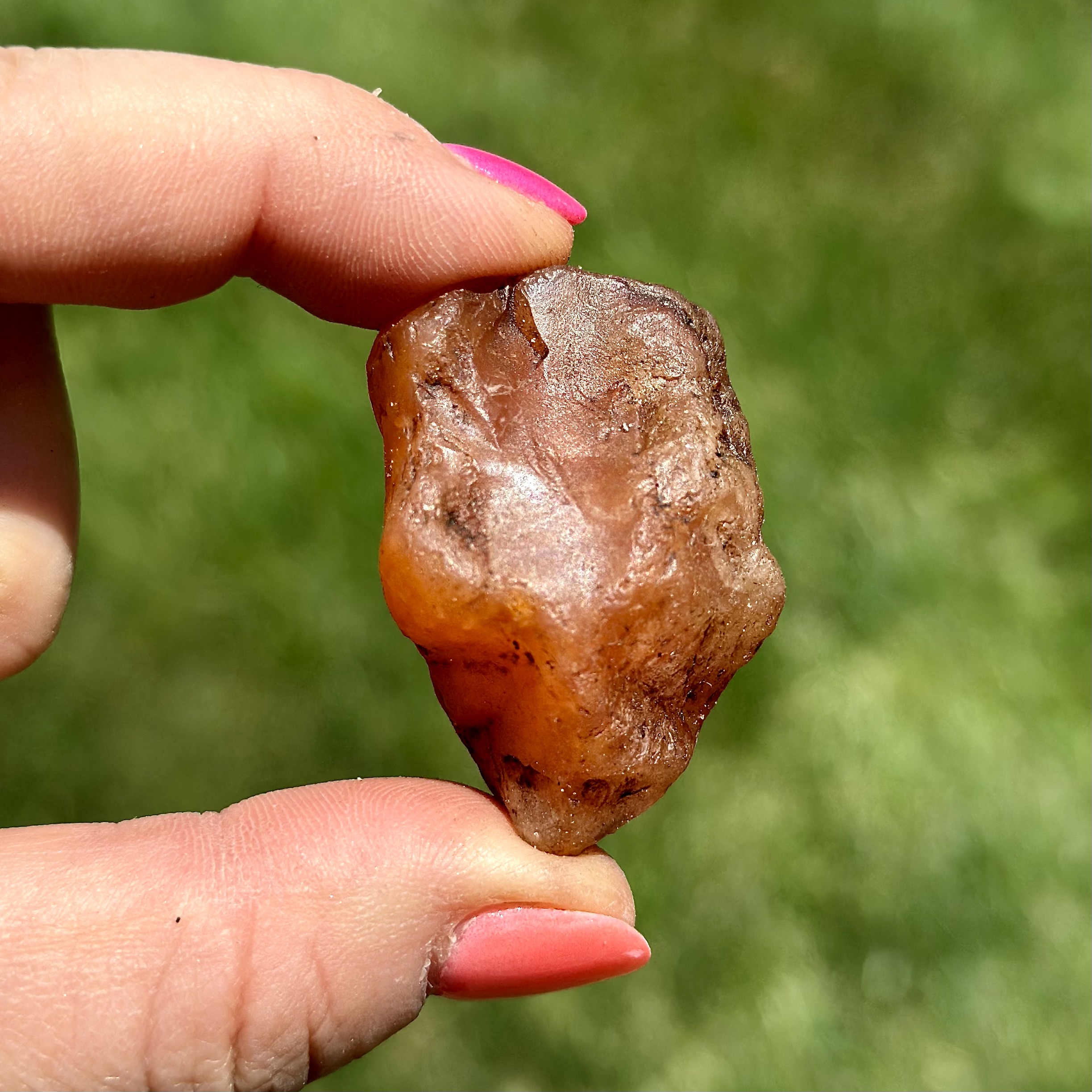 Karneol-Rohstein - Klasse B, natürlicher Karneol aus Madagaskar - Bild 19 von 27