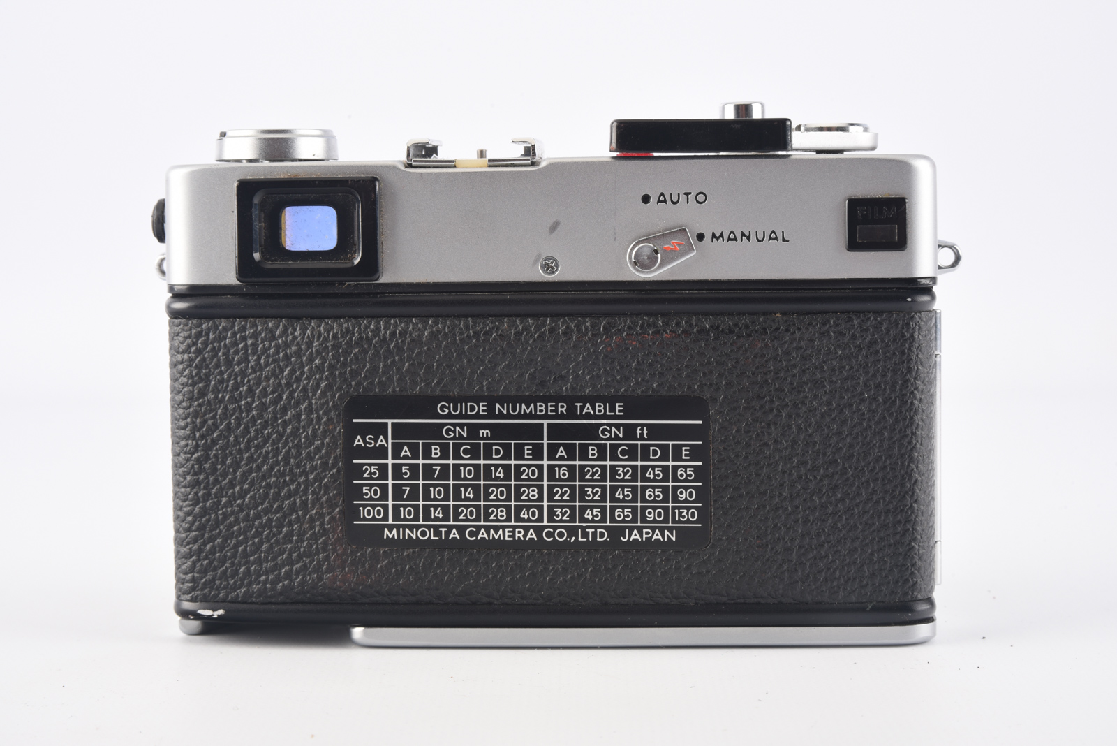Minolta HiMatic E 35mm Film Camera with 40mm f/1.7 Lens PARTS OR