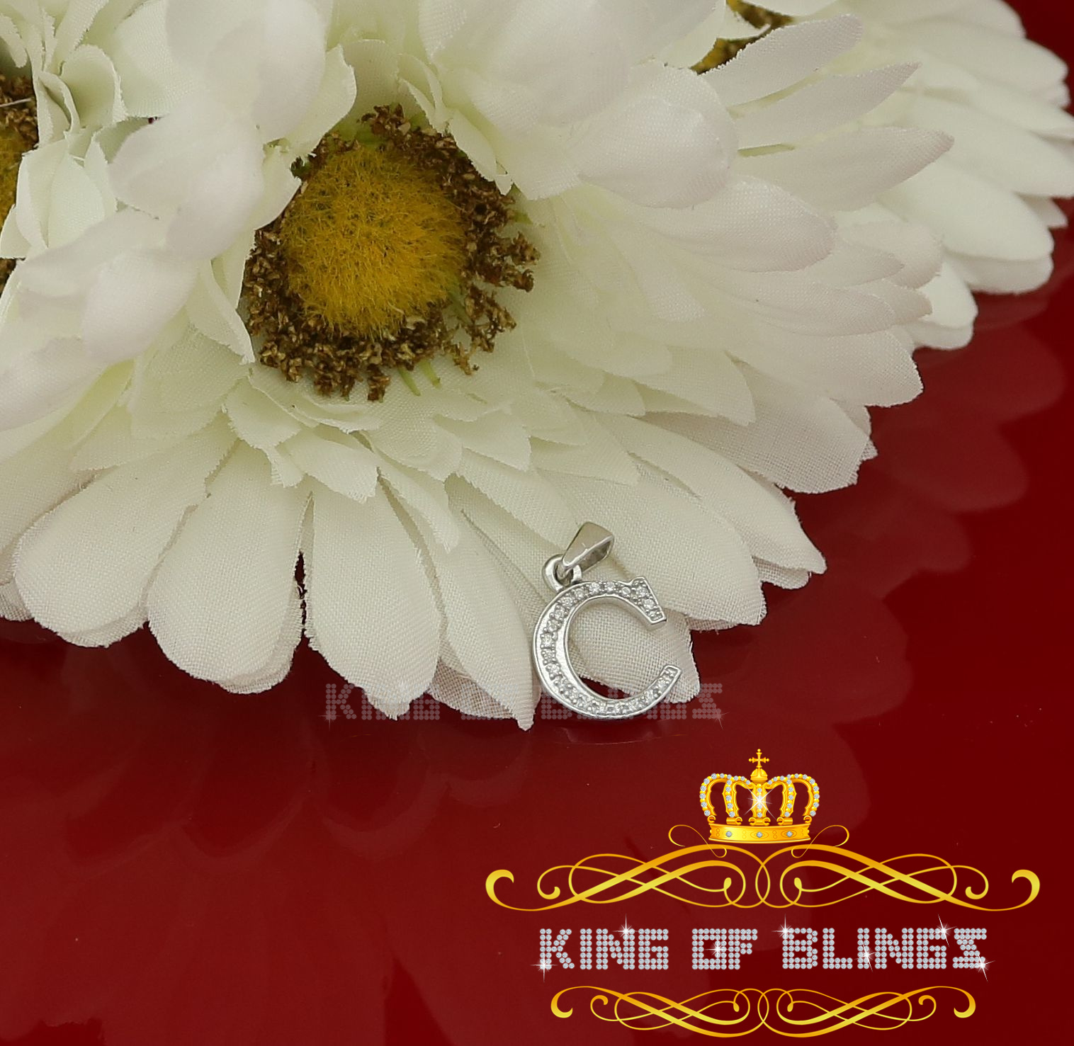 Dije Dije Blanco Moda Colgante Dije Inicial Plata Esterlina Real 0,10 quilates - Imagen 53 de 257