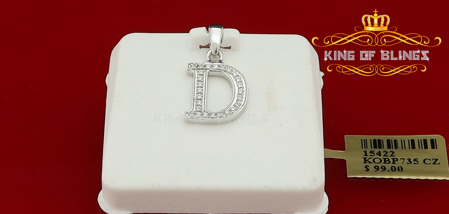 Dije Dije Blanco Moda Colgante Dije Inicial Plata Esterlina Real 0,10 quilates - Imagen 65 de 257