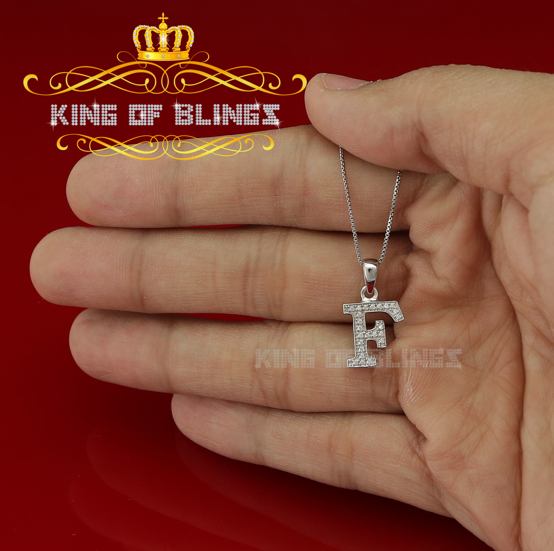 Dije Dije Blanco Moda Colgante Dije Inicial Plata Esterlina Real 0,10 quilates - Imagen 81 de 257