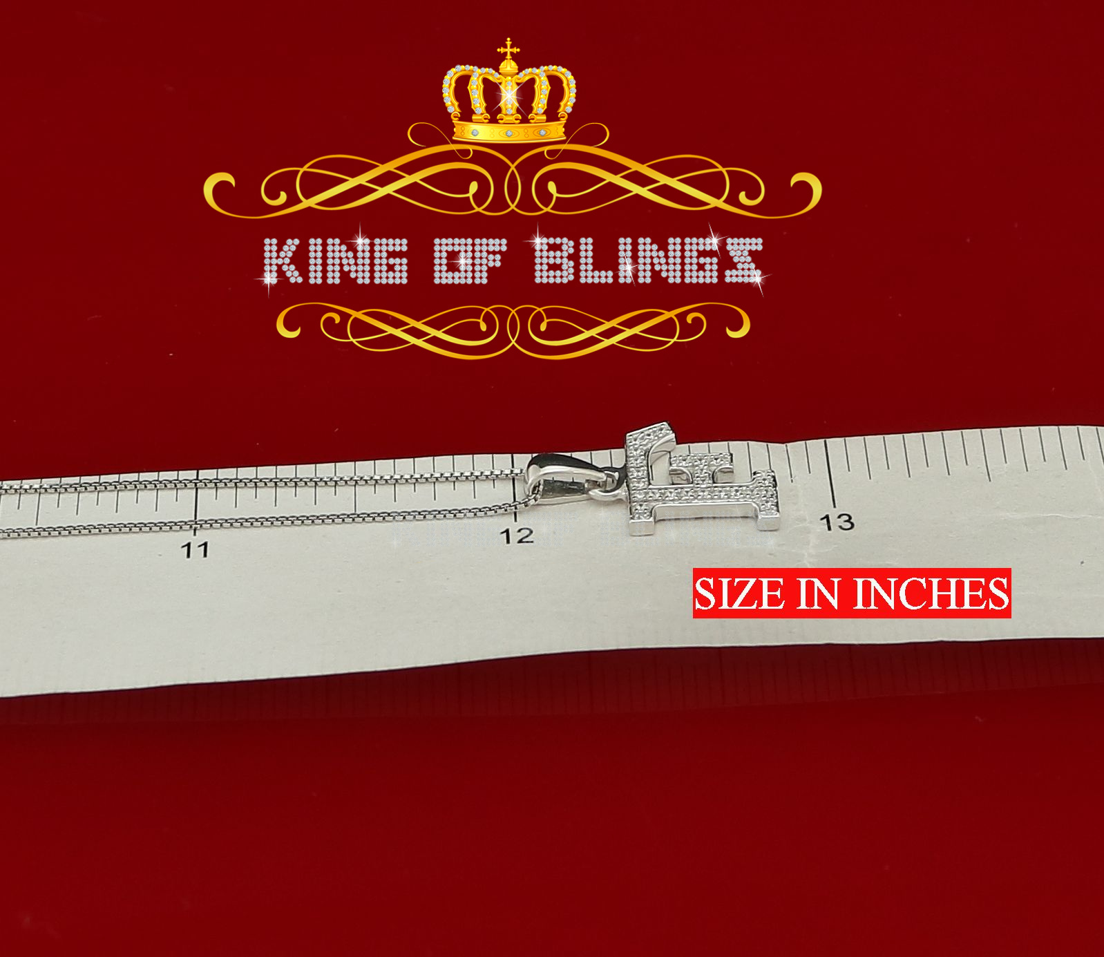 Dije Dije Blanco Moda Colgante Dije Inicial Plata Esterlina Real 0,10 quilates - Imagen 82 de 257