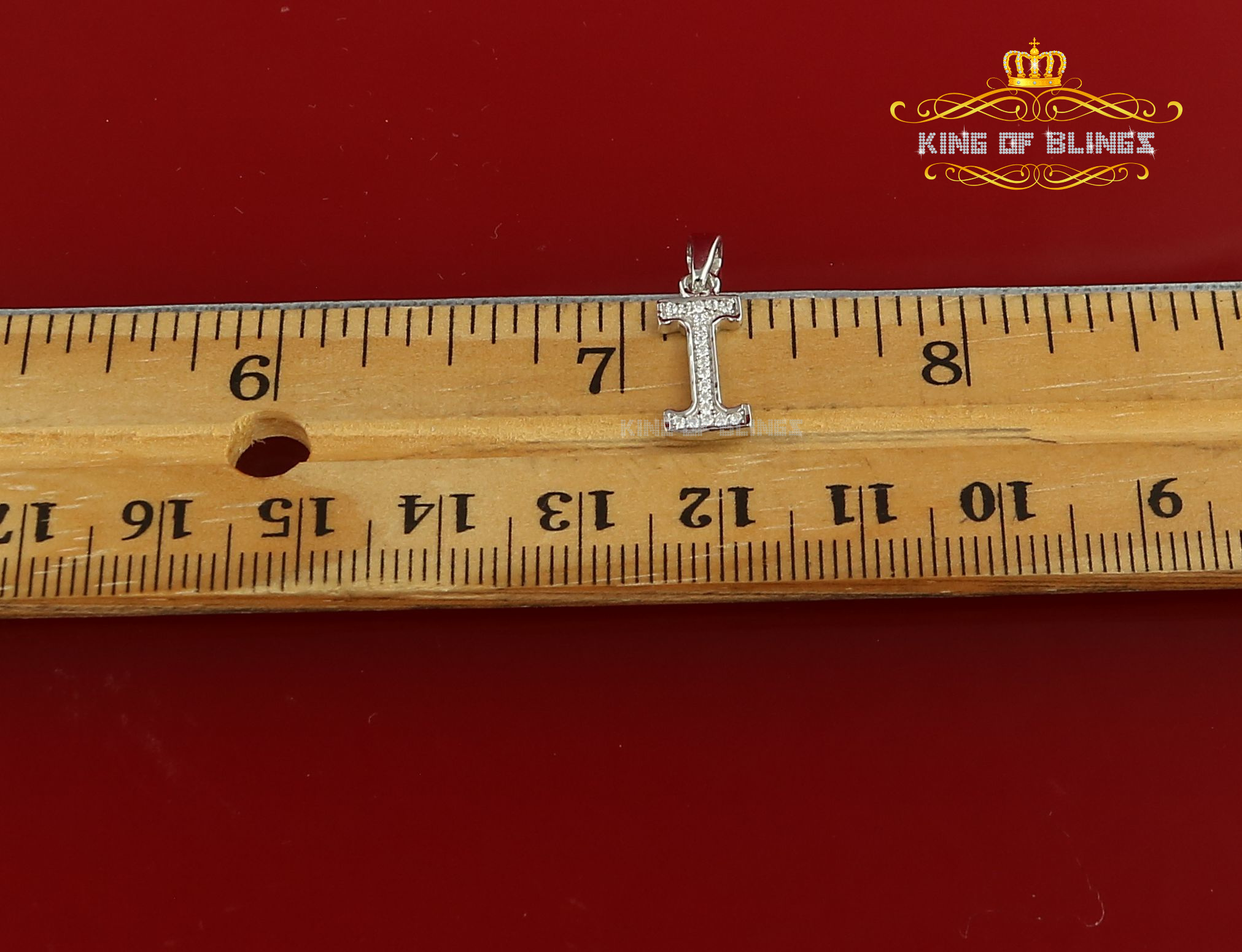 Dije Dije Blanco Moda Colgante Dije Inicial Plata Esterlina Real 0,10 quilates - Imagen 94 de 257