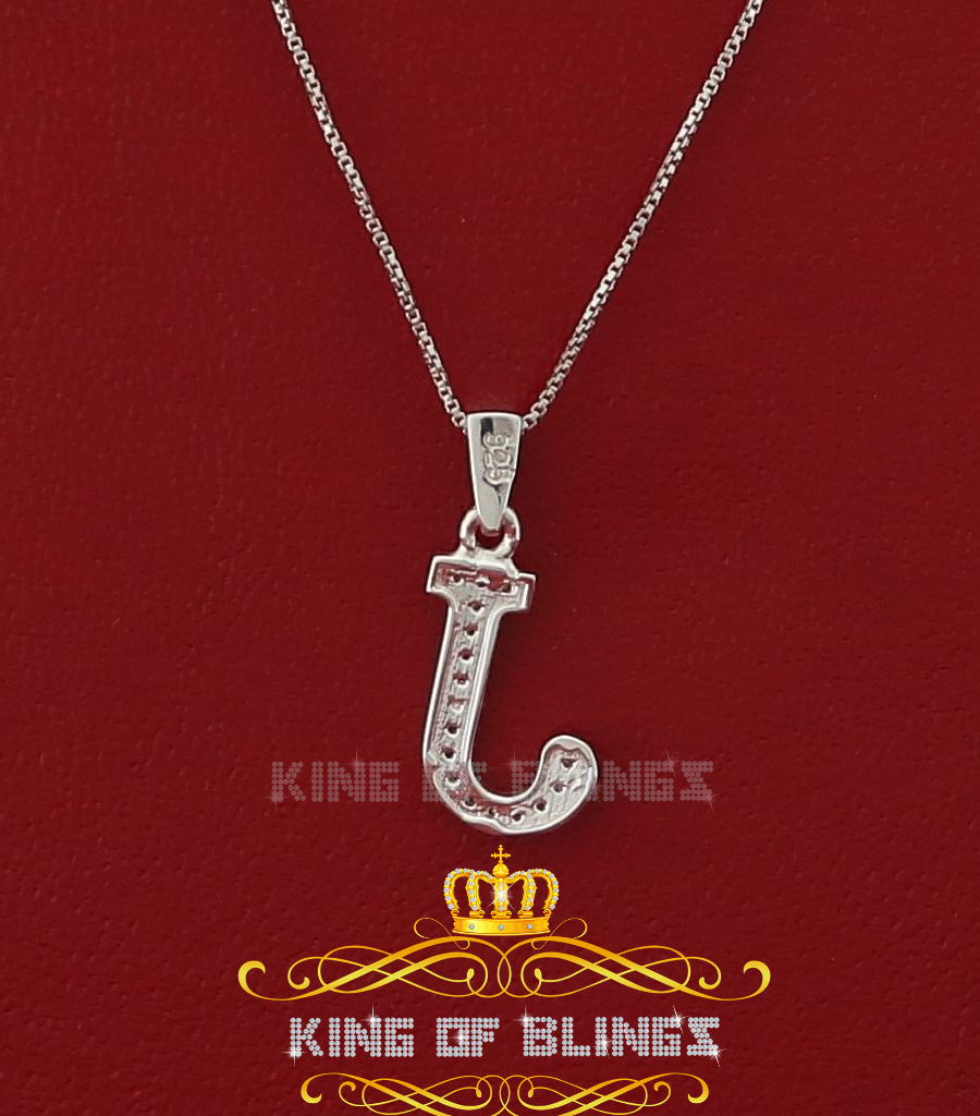 Dije Dije Blanco Moda Colgante Dije Inicial Plata Esterlina Real 0,10 quilates - Imagen 102 de 257