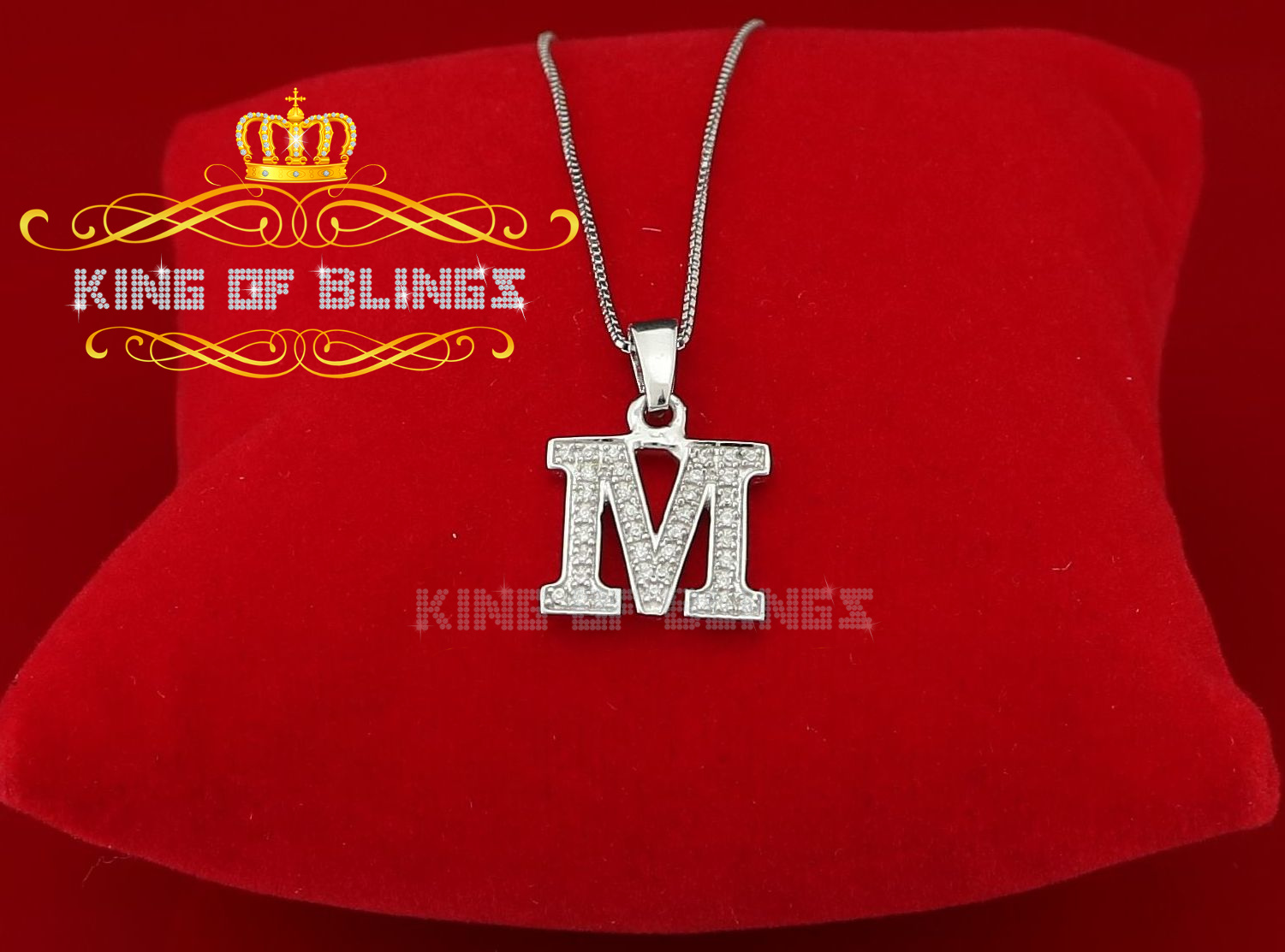 Dije Dije Blanco Moda Colgante Dije Inicial Plata Esterlina Real 0,10 quilates - Imagen 115 de 257