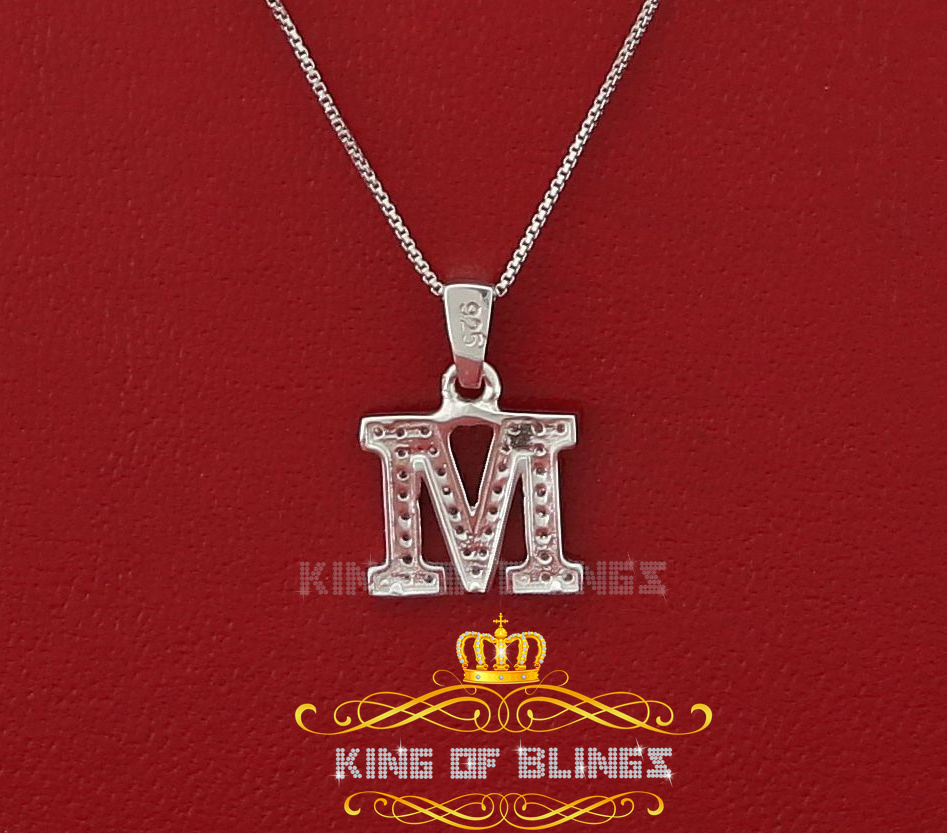 Dije Dije Blanco Moda Colgante Dije Inicial Plata Esterlina Real 0,10 quilates - Imagen 114 de 257