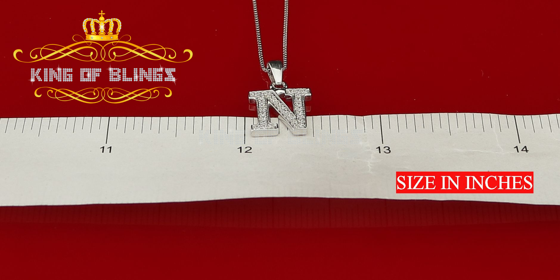 Dije Dije Blanco Moda Colgante Dije Inicial Plata Esterlina Real 0,10 quilates - Imagen 131 de 257