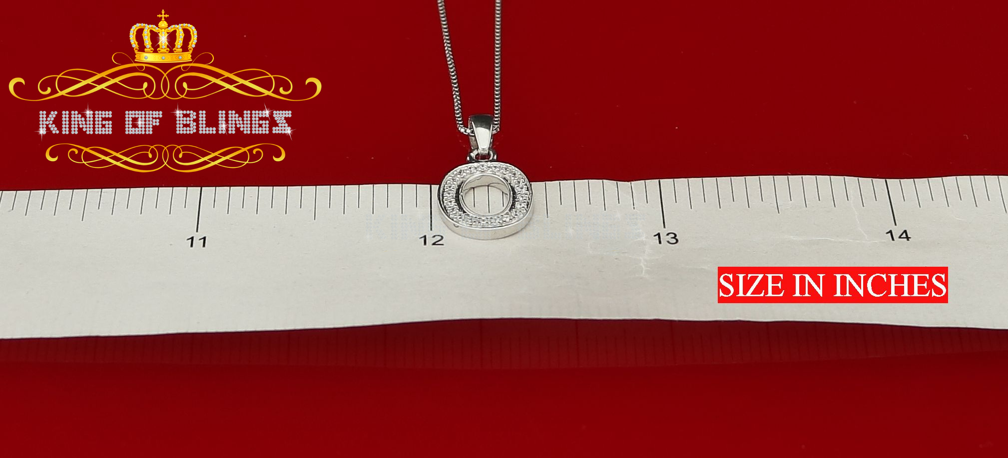 Dije Dije Blanco Moda Colgante Dije Inicial Plata Esterlina Real 0,10 quilates - Imagen 143 de 257