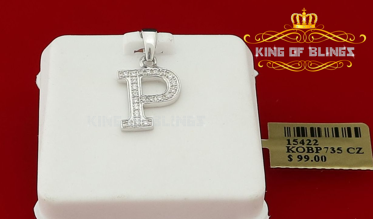 Dije Dije Blanco Moda Colgante Dije Inicial Plata Esterlina Real 0,10 quilates - Imagen 159 de 257