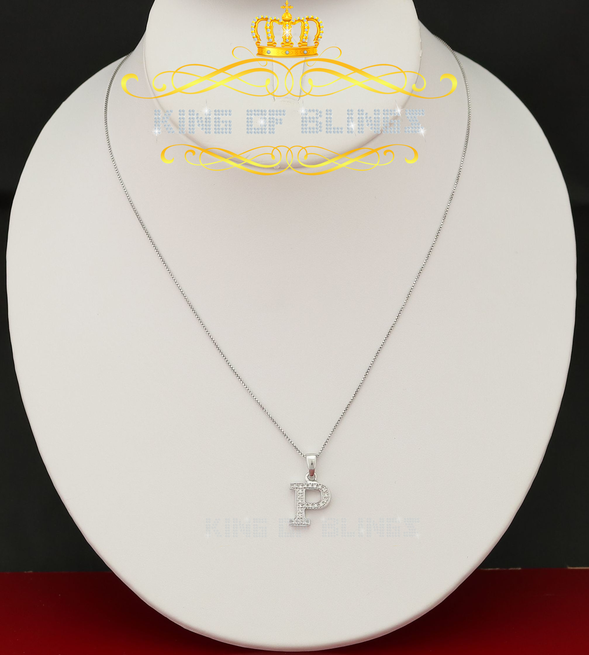 Dije Dije Blanco Moda Colgante Dije Inicial Plata Esterlina Real 0,10 quilates - Imagen 158 de 257
