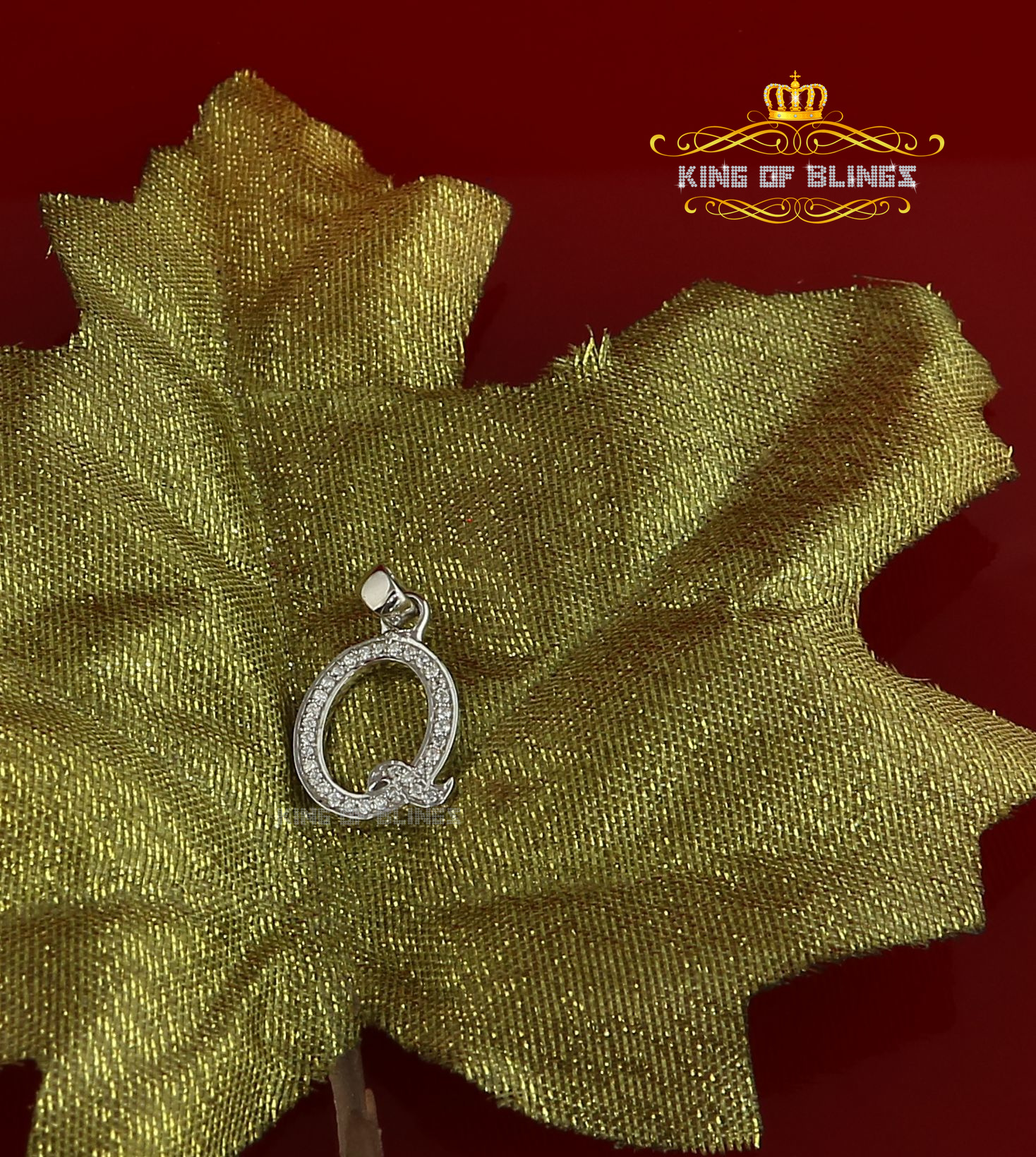 Dije Dije Blanco Moda Colgante Dije Inicial Plata Esterlina Real 0,10 quilates - Imagen 167 de 257