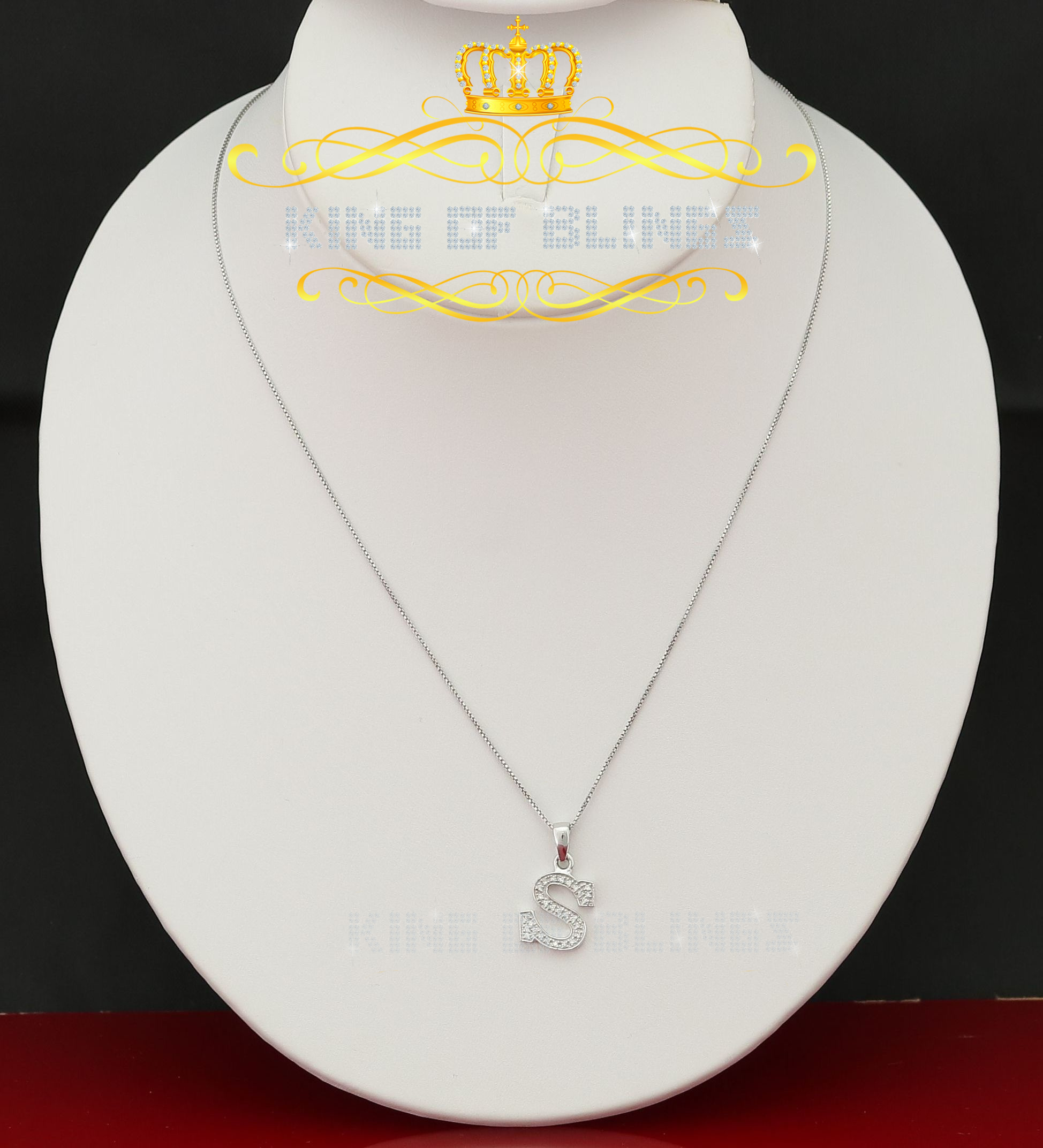 Dije Dije Blanco Moda Colgante Dije Inicial Plata Esterlina Real 0,10 quilates - Imagen 194 de 257