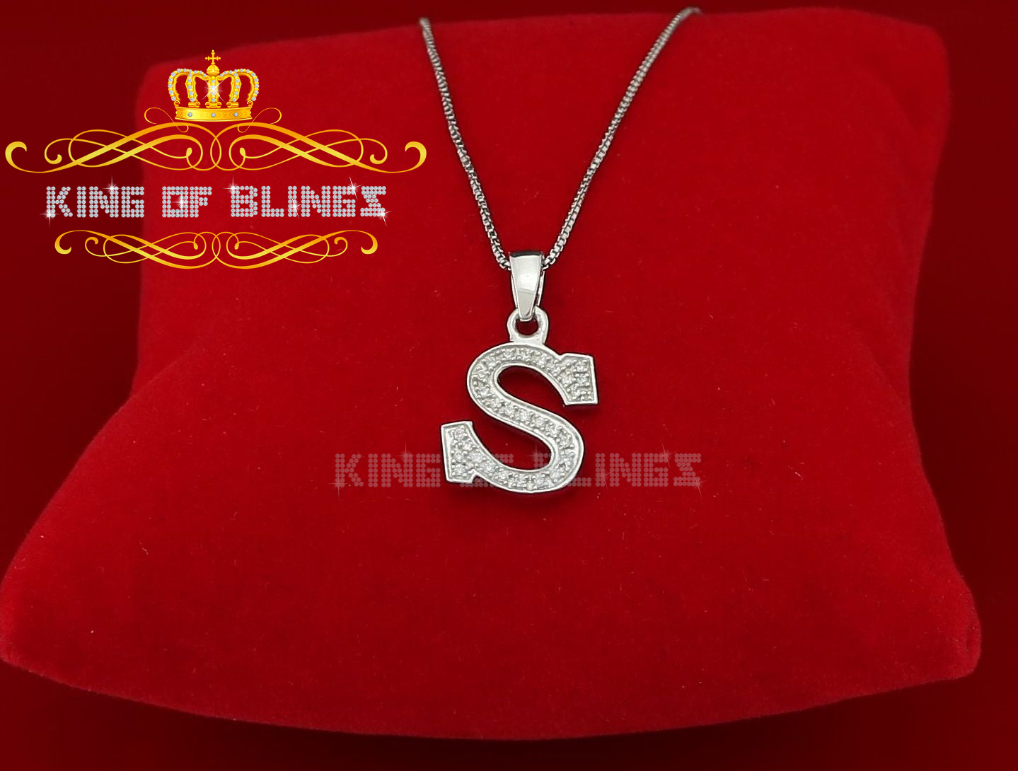 Dije Dije Blanco Moda Colgante Dije Inicial Plata Esterlina Real 0,10 quilates - Imagen 187 de 257
