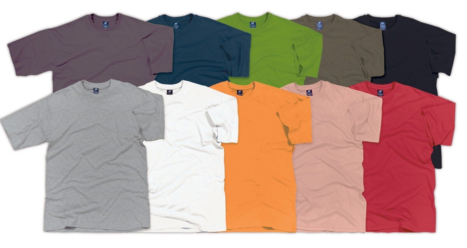 Hering Men's Basic 100% Brazilian Premium Cotton Crew Neck T-Shirt Tee 0201