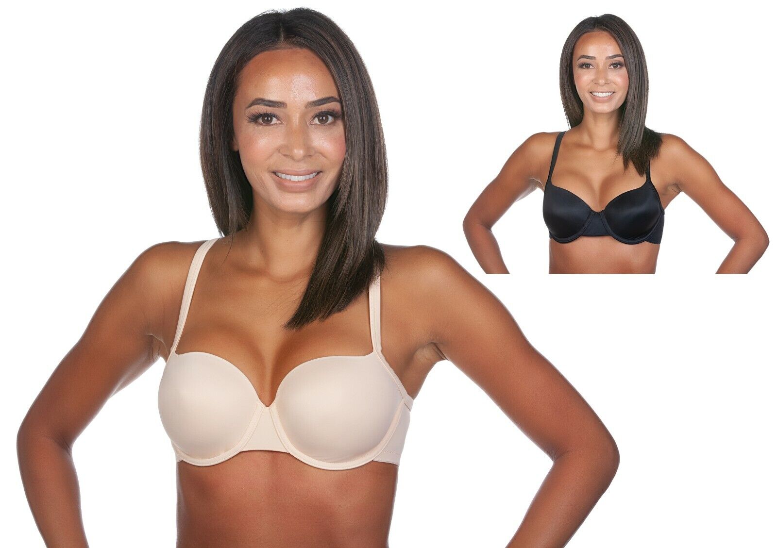 Panache Porcelain Molded Underwired Balcony T-Shirt Seamless Bra 3376