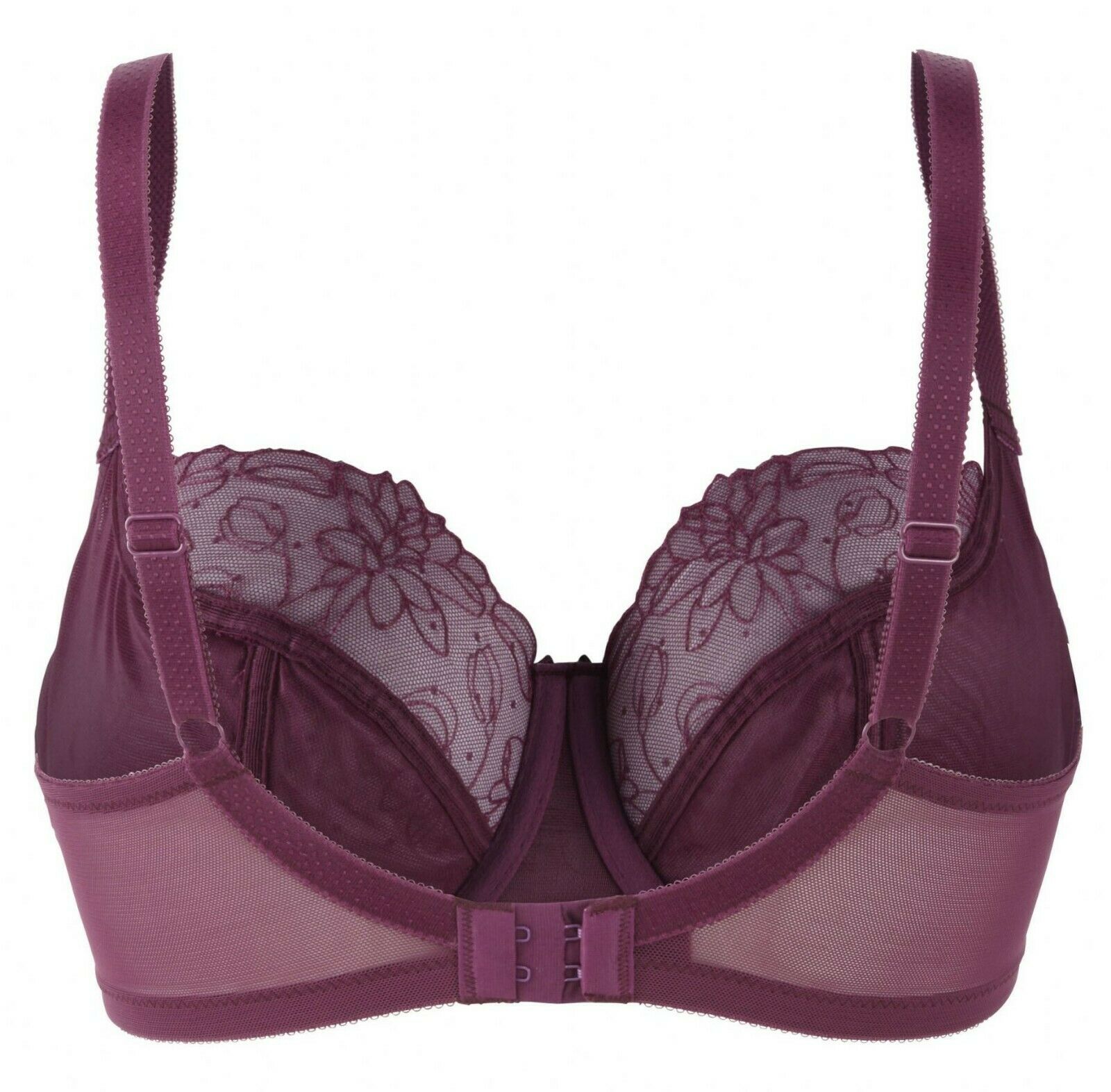 Panache Colette Unlined Mesh Underwired Balconette Bra 7381