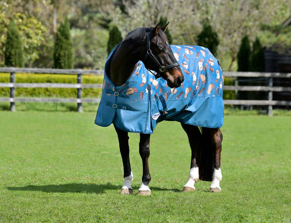WeatherBeeta ComFiTec Essential Standard Neck Turnout Sheet (0g Lite) - Picture 16 of 17