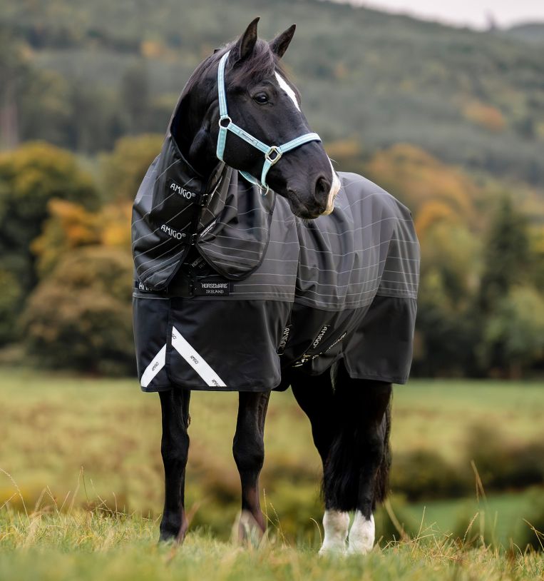 Amigo 1200D FieldSafe Reflectech Plus Turnout Blanket (50g Medium-Lite) - Picture 8 of 8