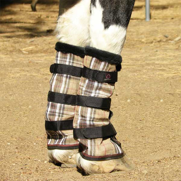 Kensington Draft Protective Fly Boots (mit Fleecebesatz) - Bild 6 von 12