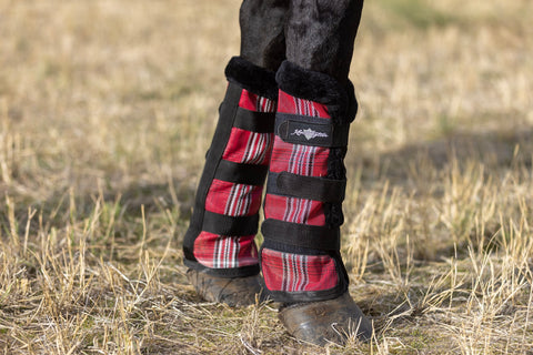 Kensington Draft Protective Fly Boots (mit Fleecebesatz) - Bild 12 von 12