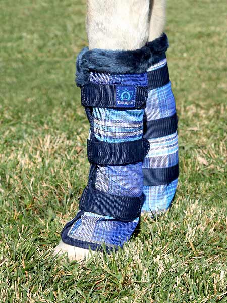 Kensington Draft Protective Fly Boots (mit Fleecebesatz) - Bild 7 von 12