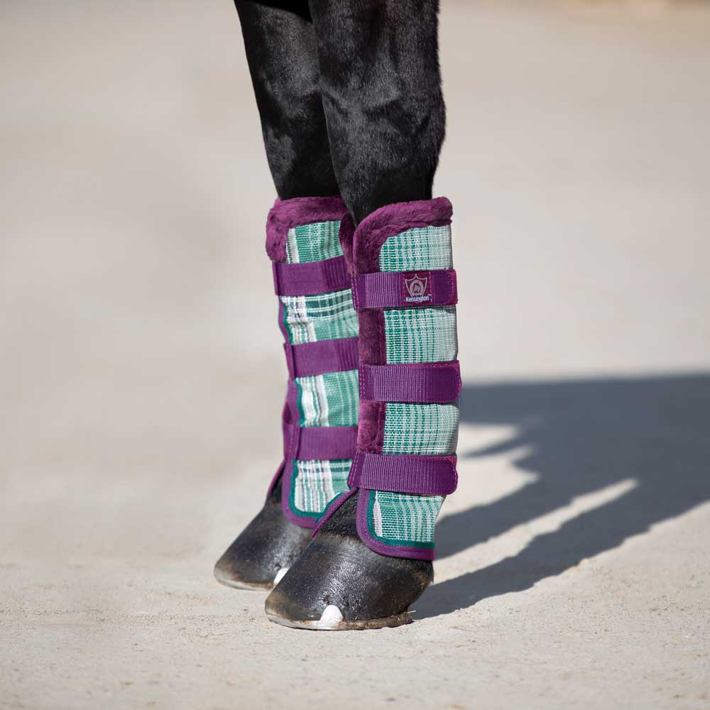 Kensington Draft Protective Fly Boots (mit Fleecebesatz) - Bild 10 von 12
