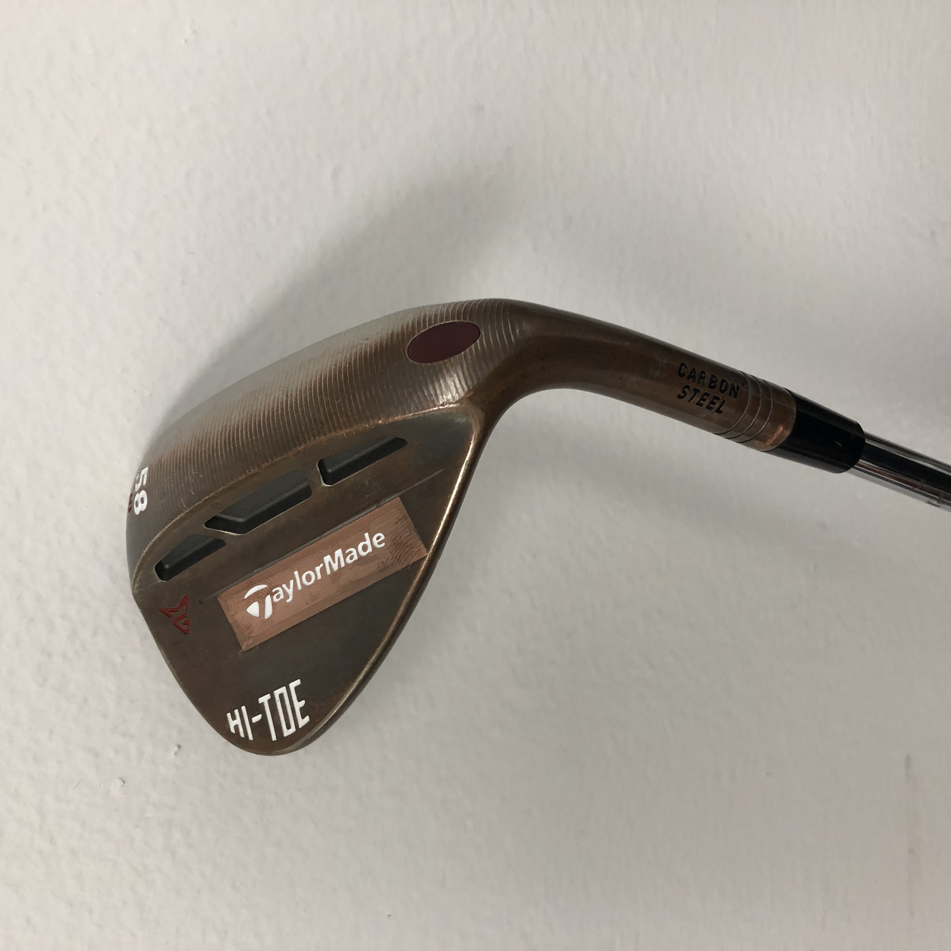 Taylormade muele moler Hi-Toe 58 10 hacen rebotar Cuña Acero Cuña De oro Dinámico Flex Taylormade muele moler Hi-Toe 58 10 hacen rebotar Cuña Acero Cuña De oro Dinámico Flex marcas en línea venta barata