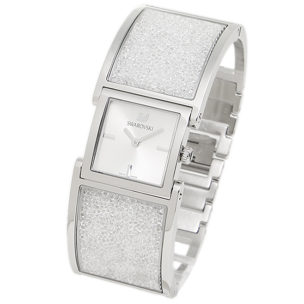 Swarovski Women S Swiss Crystalline Stainless Steel Bangle Bracelet Swarovski Crystal Jewelry Crystalline Bangle Watch Stainless Steel 5027134 New