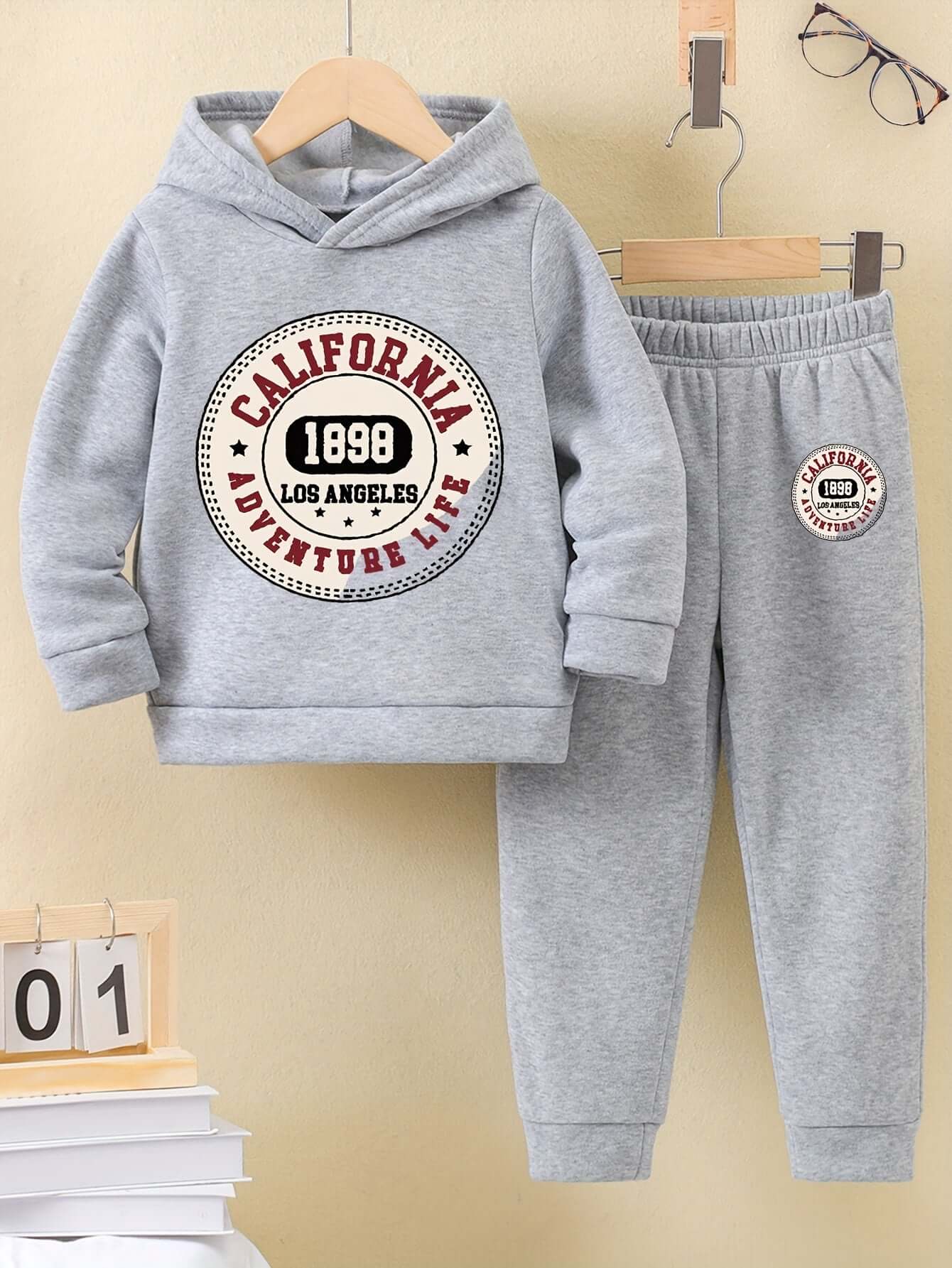 California Adventure: Fleece Hoodie & Pants Set - Picture 6 of 8