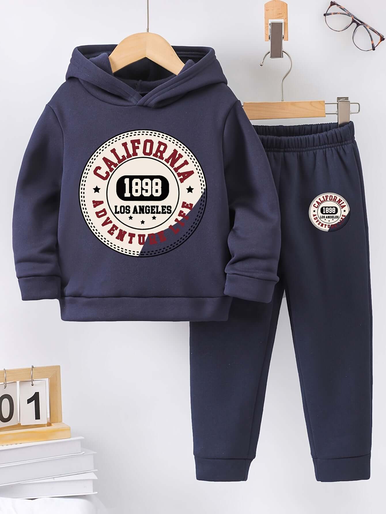 California Adventure: Fleece Hoodie & Pants Set - Picture 7 of 8