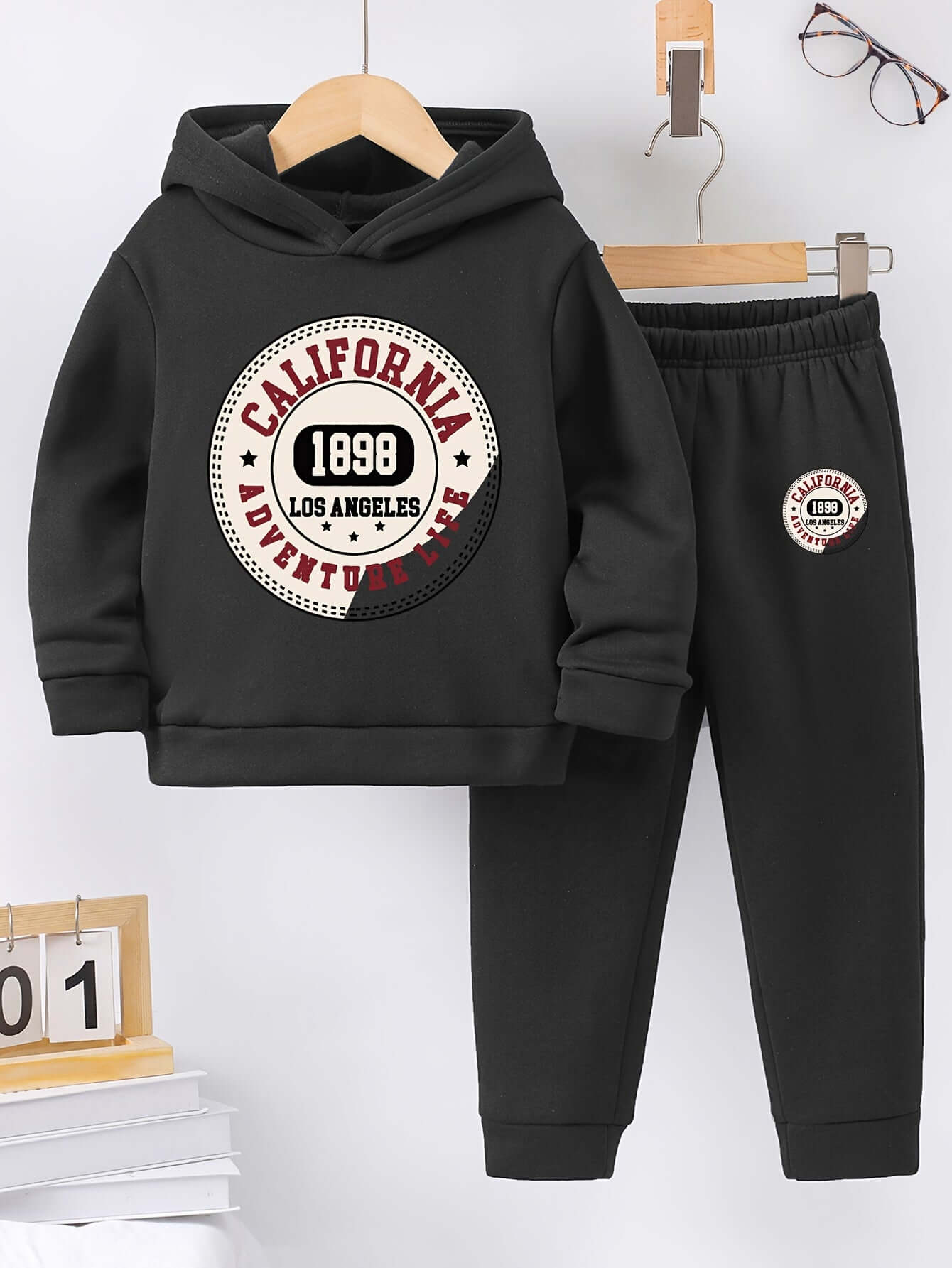California Adventure: Fleece Hoodie & Pants Set - Picture 8 of 8
