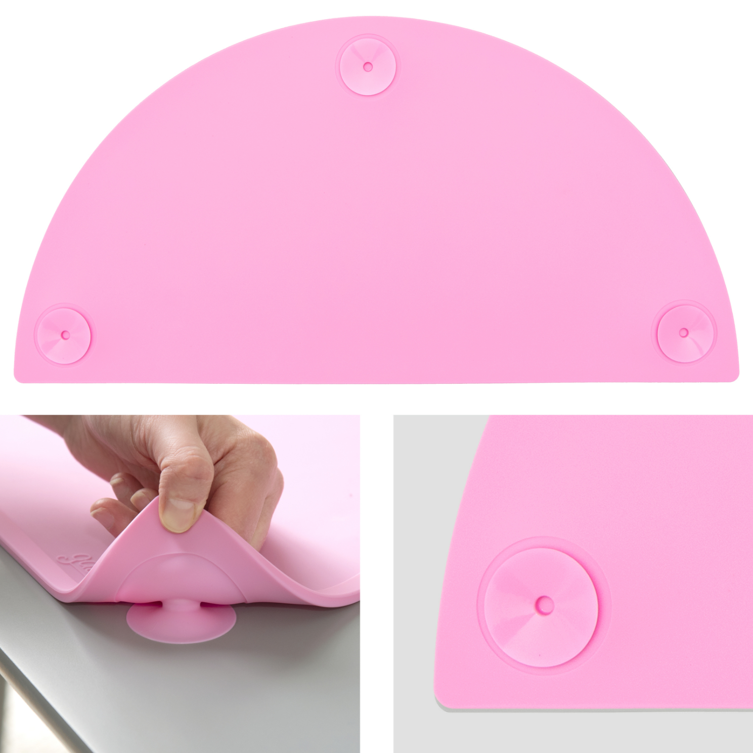 GASARÉ, 20 x 11 Inches, Silicone Placemats for Kids, Suction Cups, Raised Edges - Picture 47 of 73